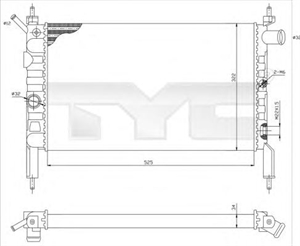 Obrázok pre výrobcu Chladič motora