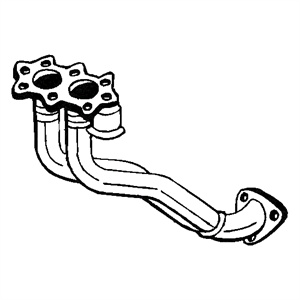 Obrázok pre výrobcu Výfuk SEAT TOLEDO, VOLKSWAGEN CORRADO, GOLF II, GOLF III